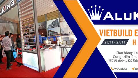 Thư mời tham quan gian hàng Vietbuild Hà Nội 2018